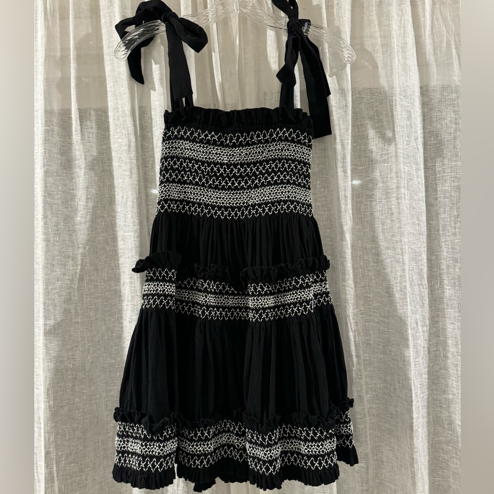Shona Joy black and white summer dress